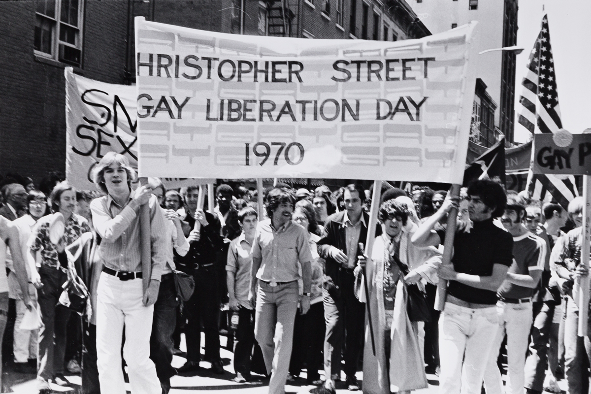 FRED W. MCDARRAH (1926-2007) First Stonewall Anniversary March, June 28, 1970.